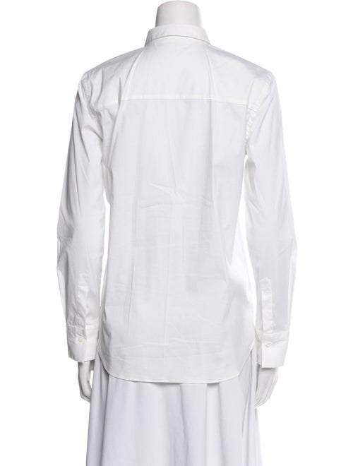 Brunello Cucinelli Long Sleeve Button-Up Top