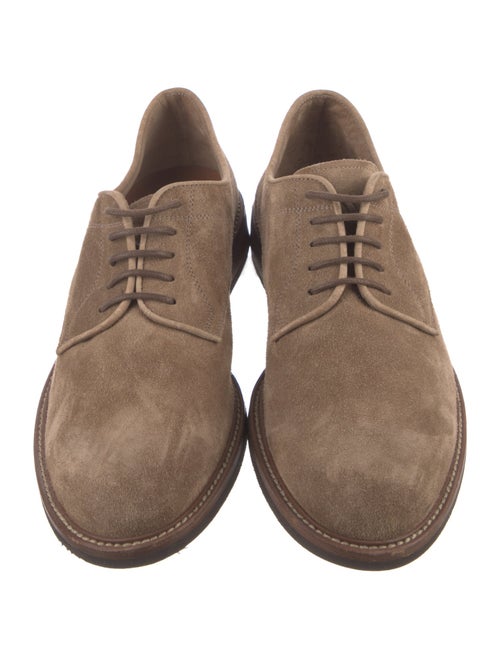 Brunello Cucinelli Suede Derby Shoes
