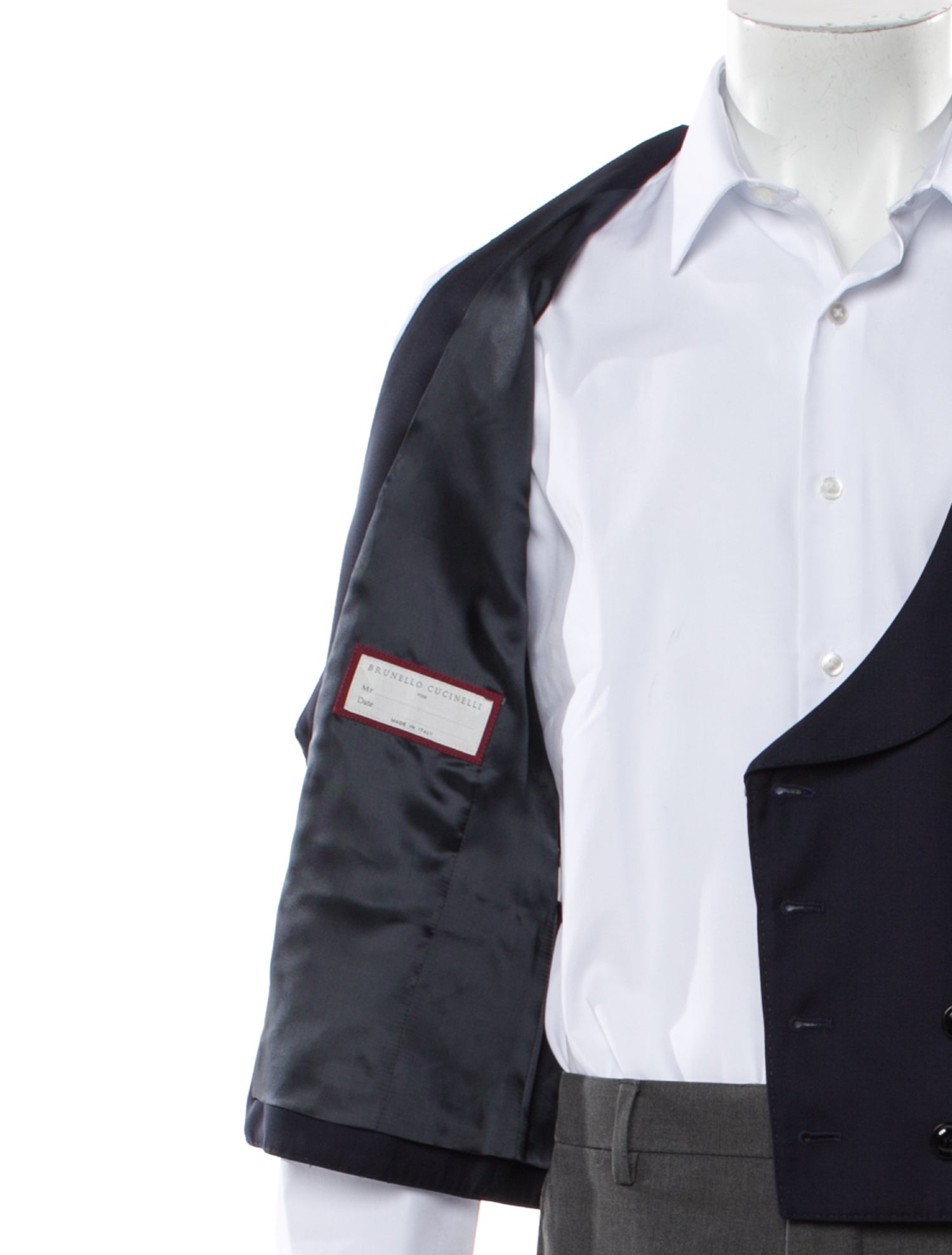 Brunello Cucinelli Virgin Wool Suit Vest