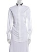Brunello Cucinelli Long Sleeve Button-Up Top