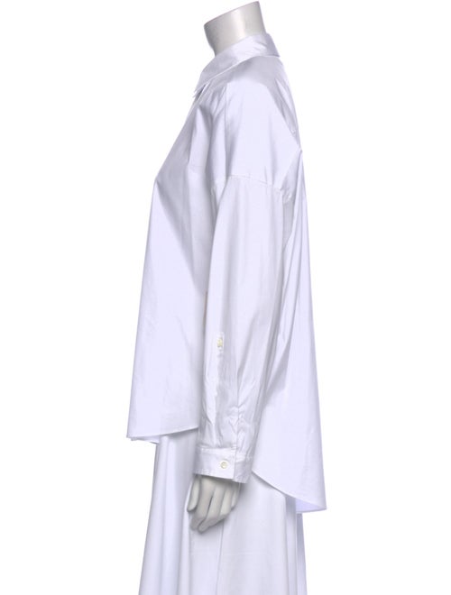 Brunello Cucinelli Long Sleeve Button-Up Top