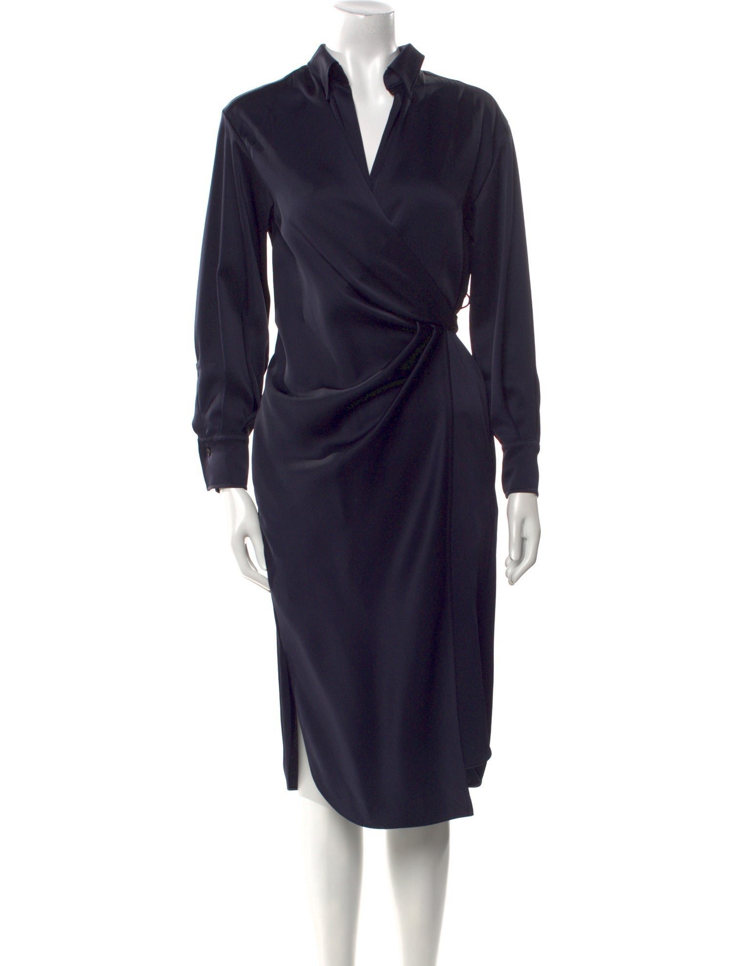 Brunello Cucinelli V-Neck Midi Length Dress w/ Tags