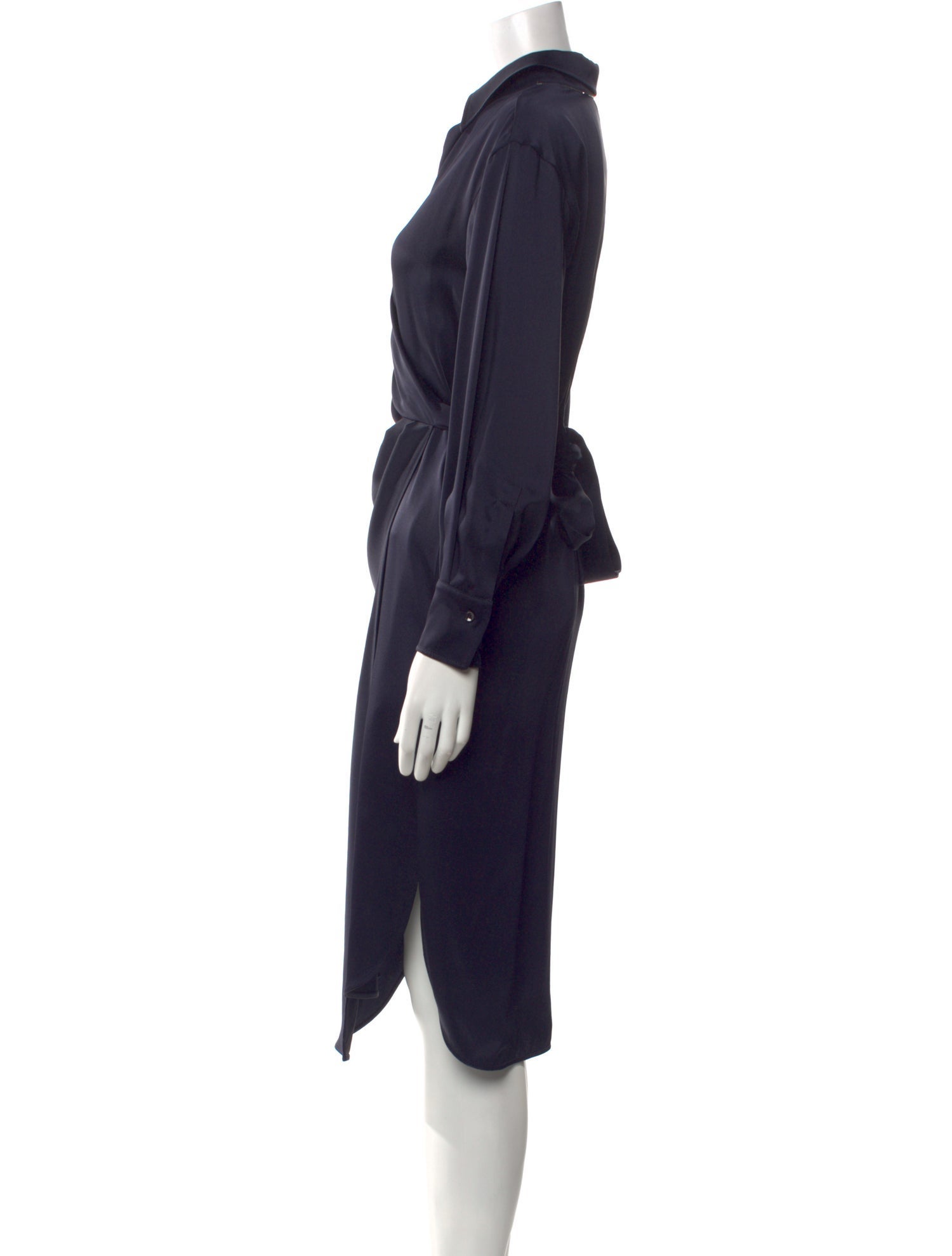 Brunello Cucinelli V-Neck Midi Length Dress w/ Tags