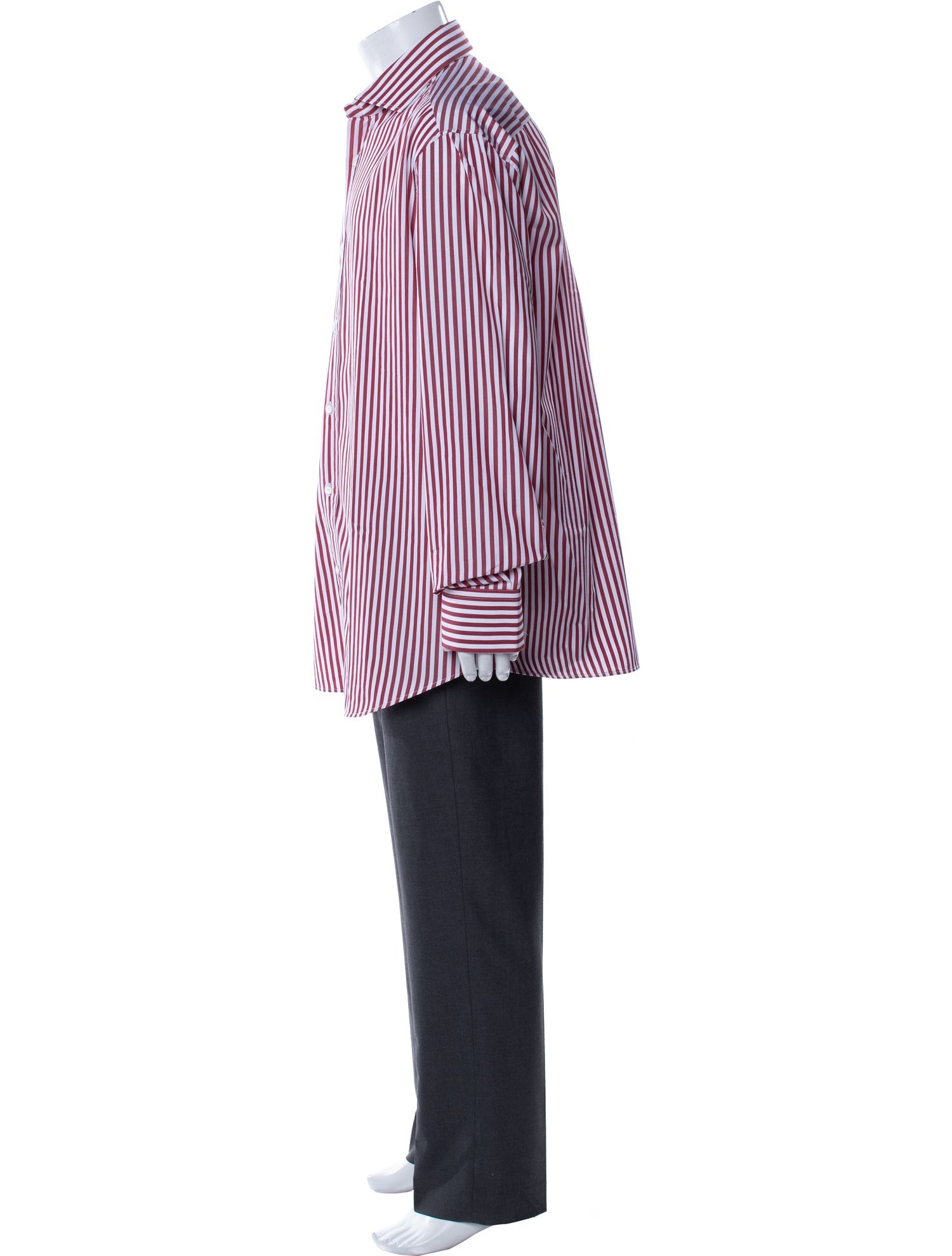 Brunello Cucinelli Striped Long Sleeve Dress Shirt w/ Tags