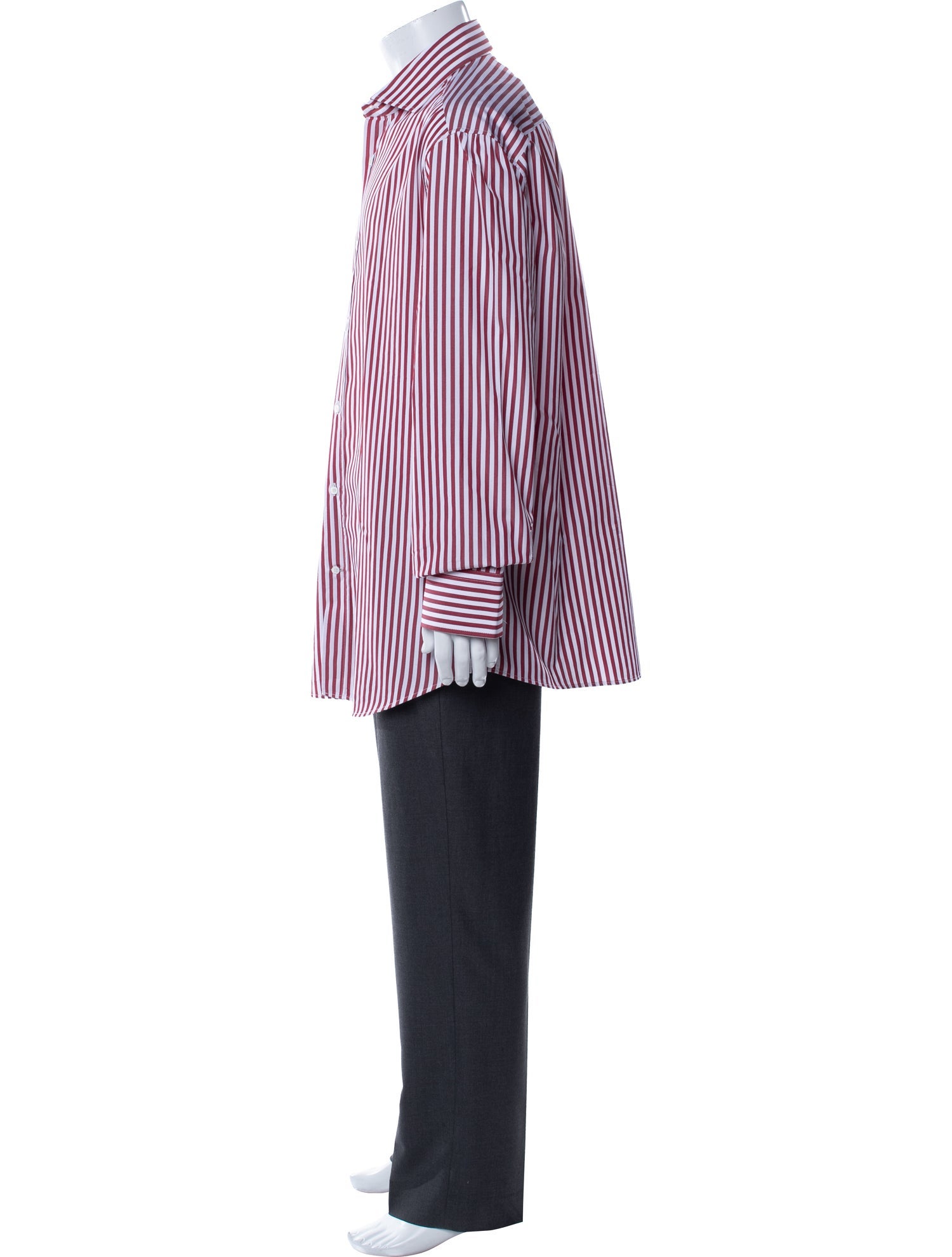 Brunello Cucinelli Striped Long Sleeve Shirt w/ Tags