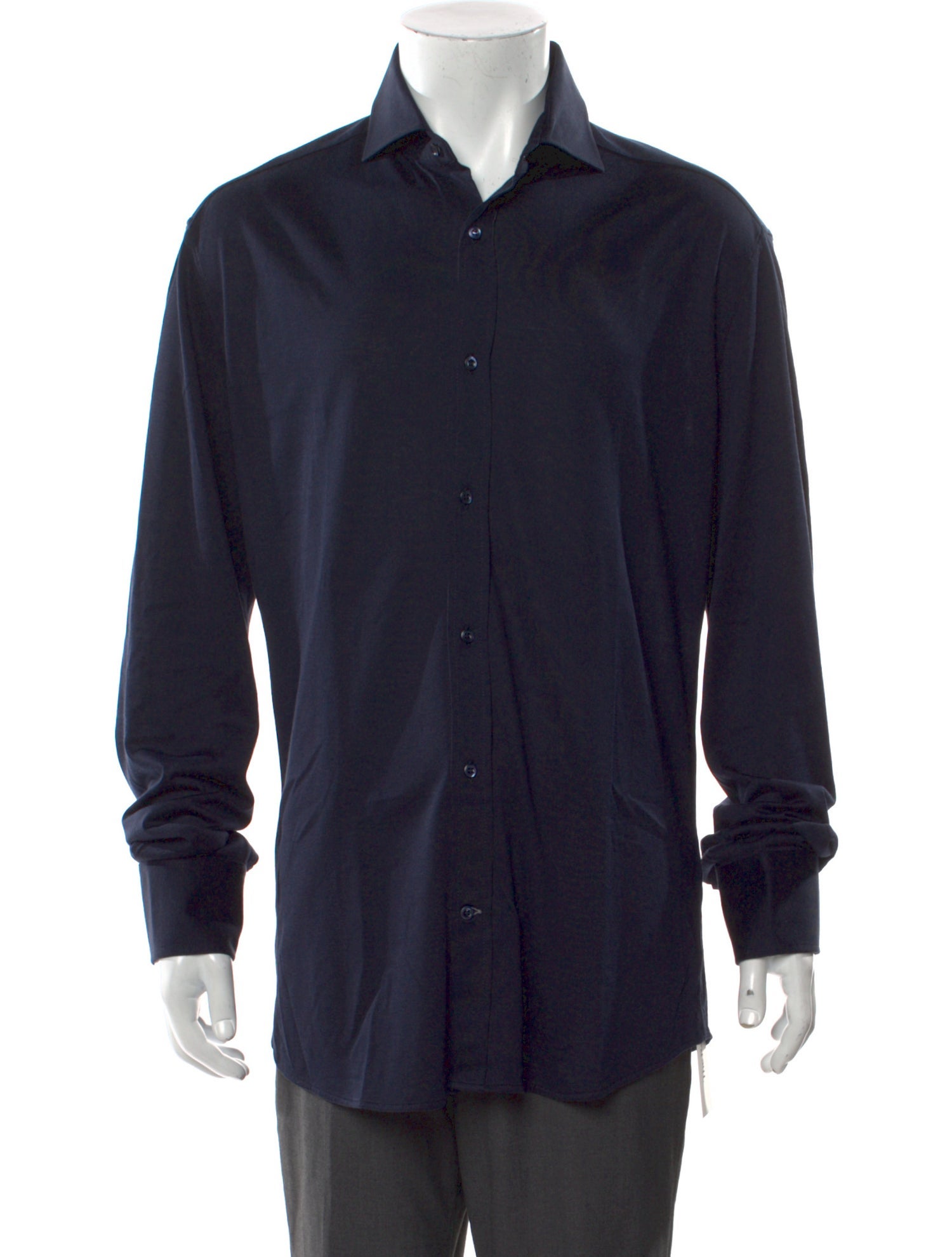 Brunello Cucinelli Silk Collar Polo Shirt