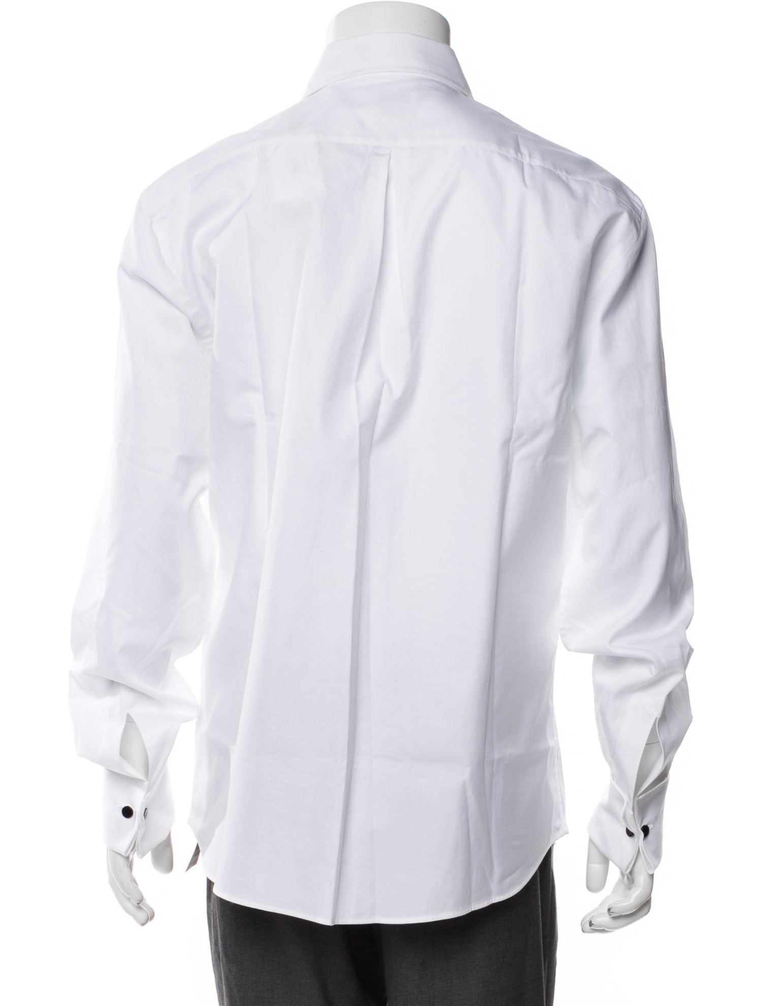 Brunello Cucinelli Long Sleeve Tuxedo Shirt