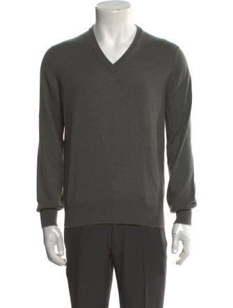Brunello Cucinelli Cashmere V-Neck Pullover