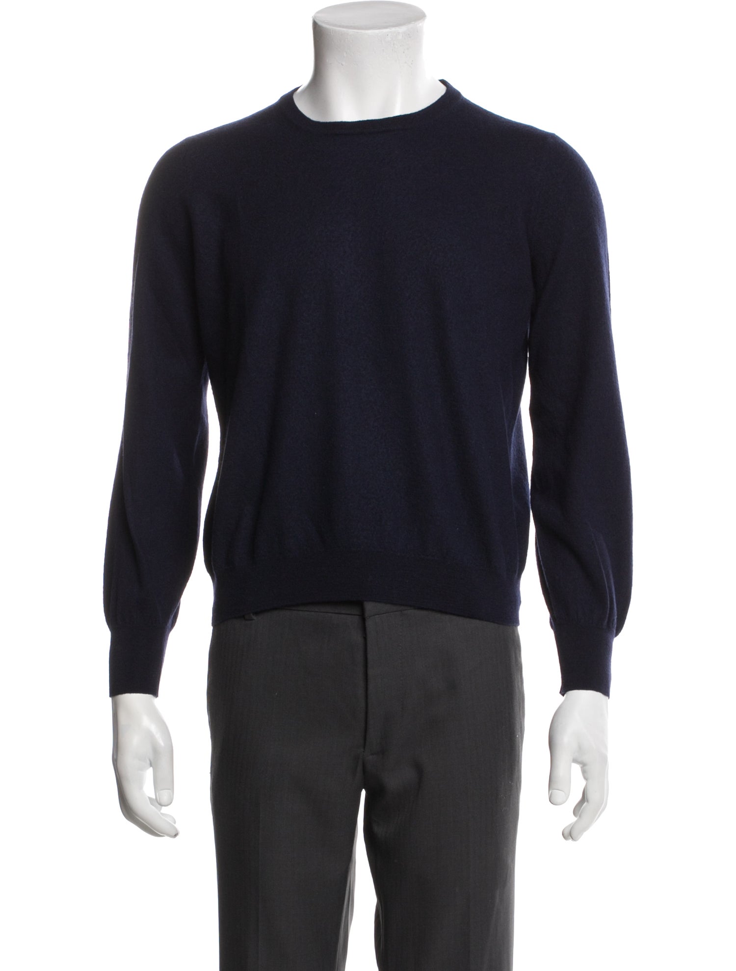 Brunello Cucinelli Virgin Wool Crew Neck Pullover