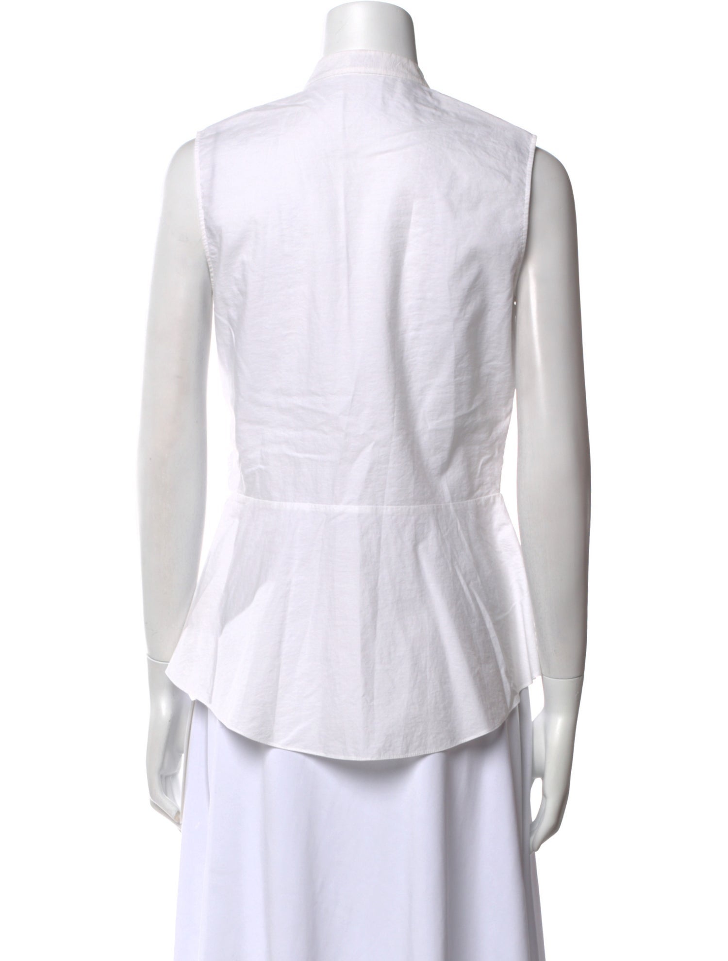 Brunello Cucinelli Striped Mock Neck Top