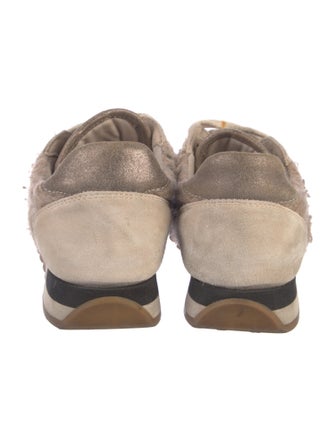 Brunello Cucinelli Monili Suede Sneakers