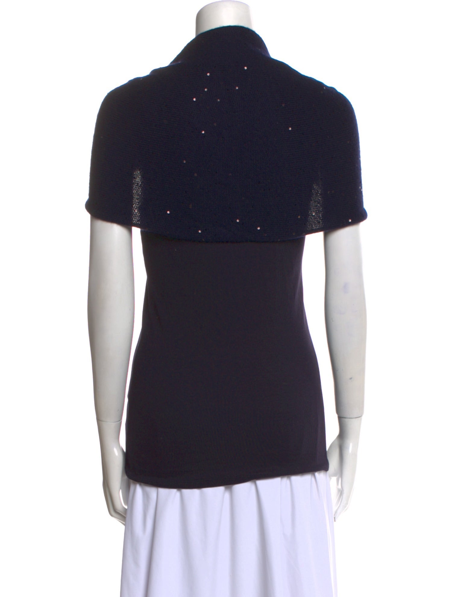 Brunello Cucinelli Cashmere Scoop Neck Top