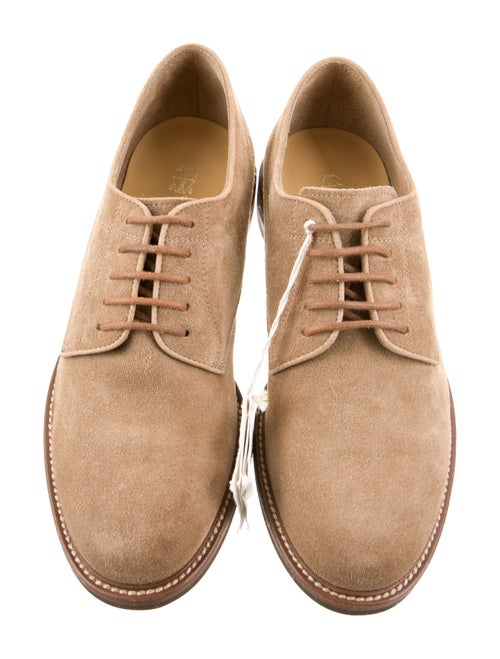 Brunello Cucinelli Suede Derby Shoes