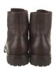 Brunello Cucinelli Leather Hiking Boots