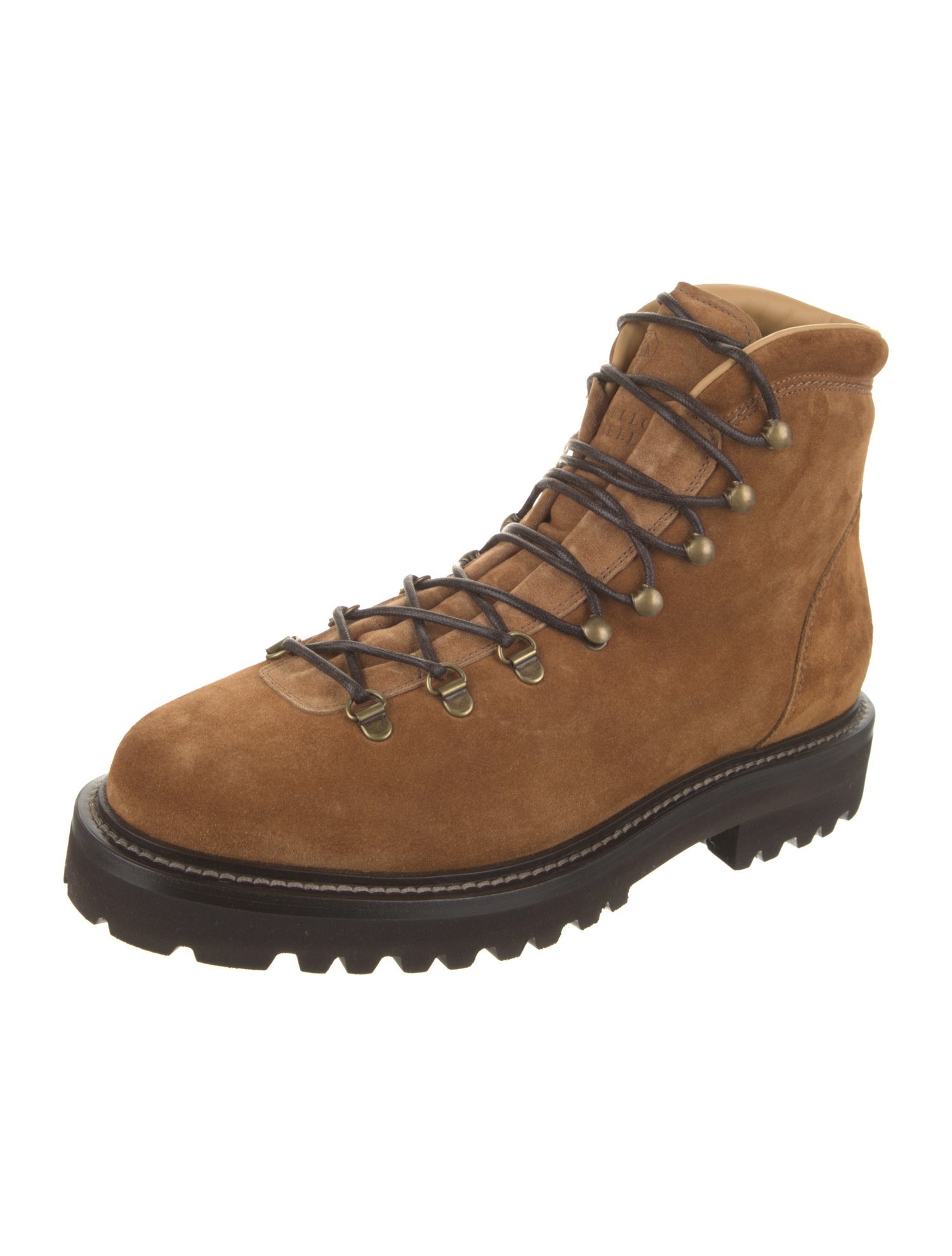 Brunello Cucinelli Suede Hiking Boots