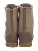 Brunello Cucinelli Suede Combat Boots