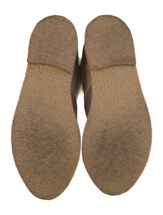 Brunello Cucinelli Suede Combat Boots