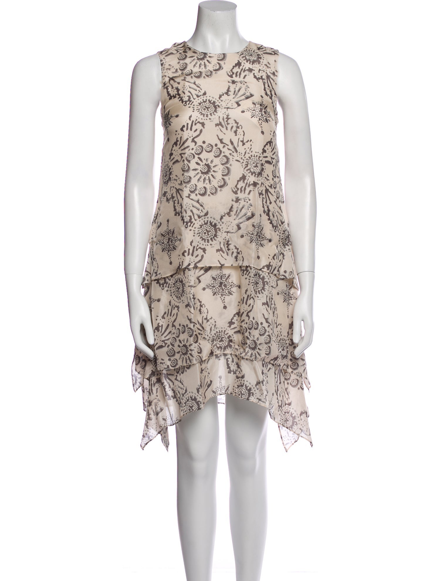 Brunello Cucinelli Silk Mini Dress
