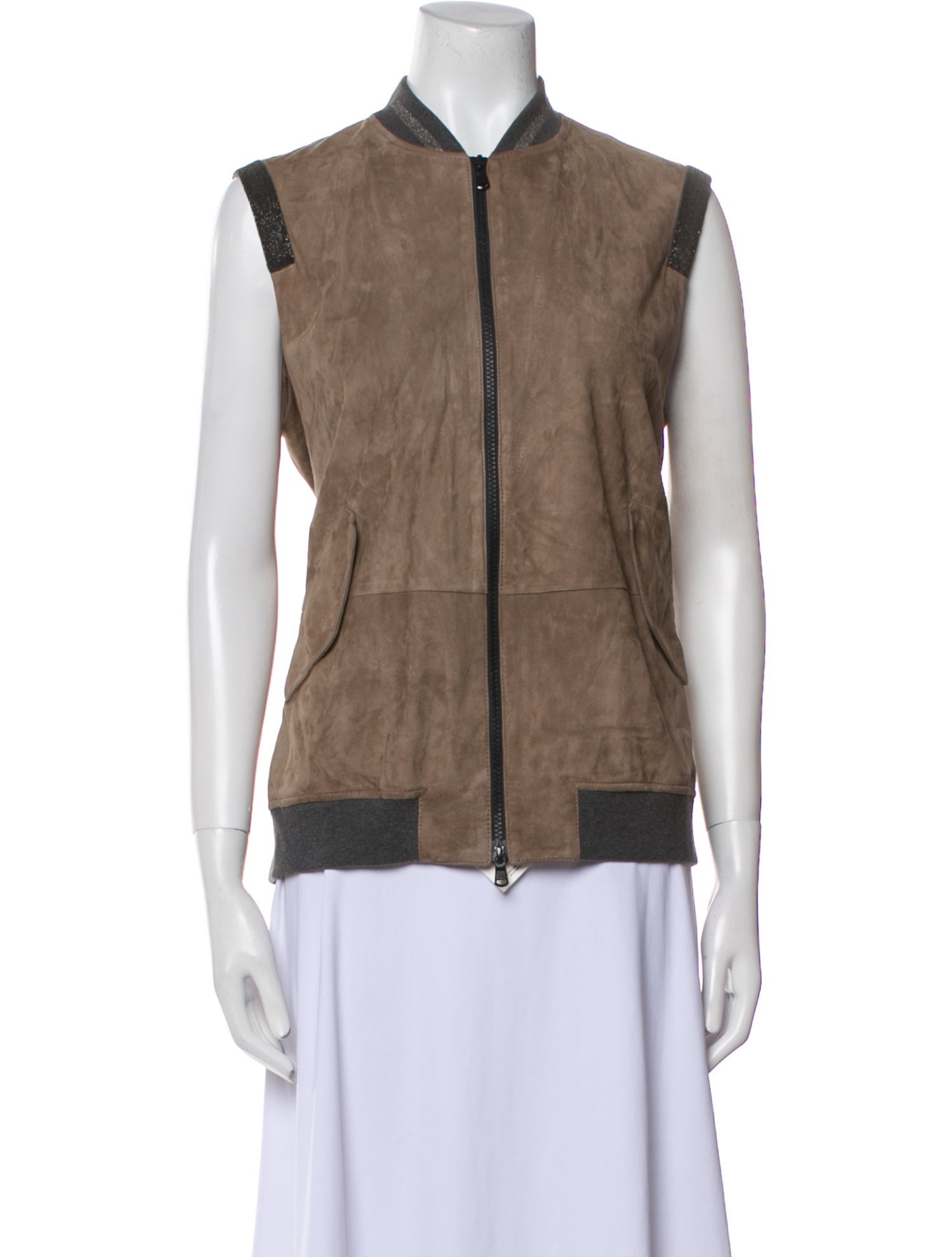 Brunello Cucinelli Leather Vest