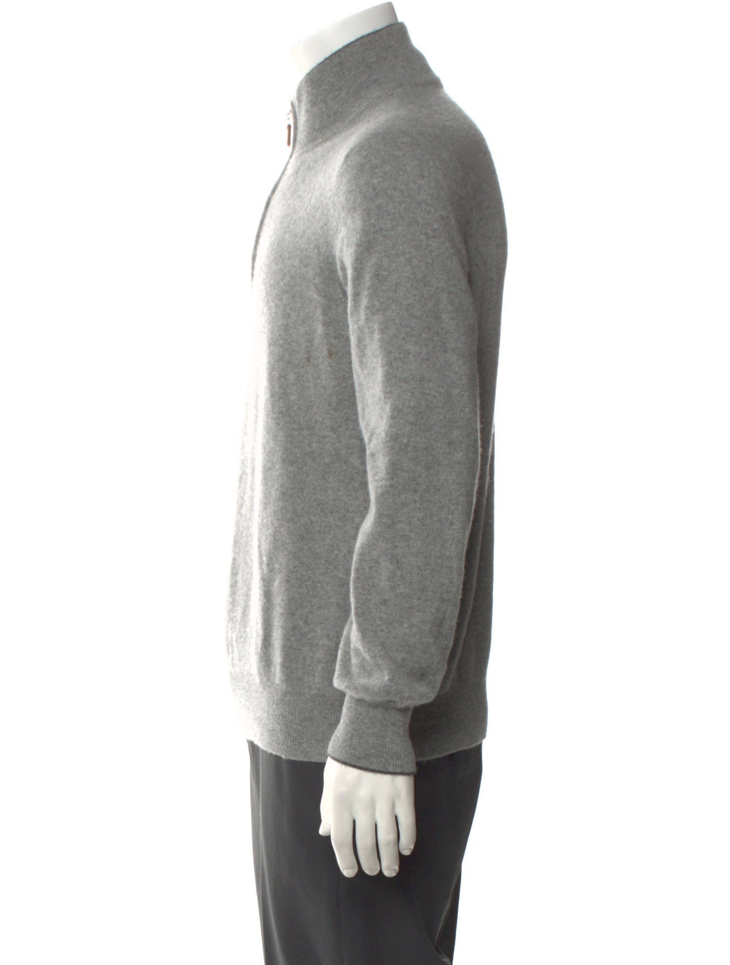 Brunello Cucinelli Cashmere Turtleneck Polo Sweater