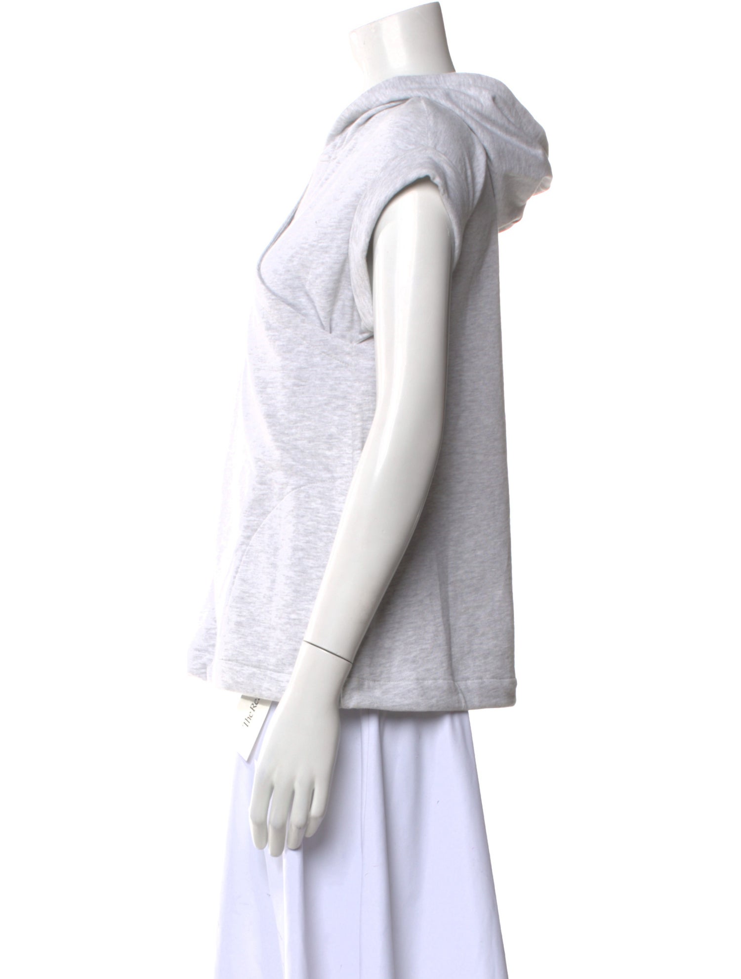 Brunello Cucinelli V-Neck Short Sleeve Sweatshirt
