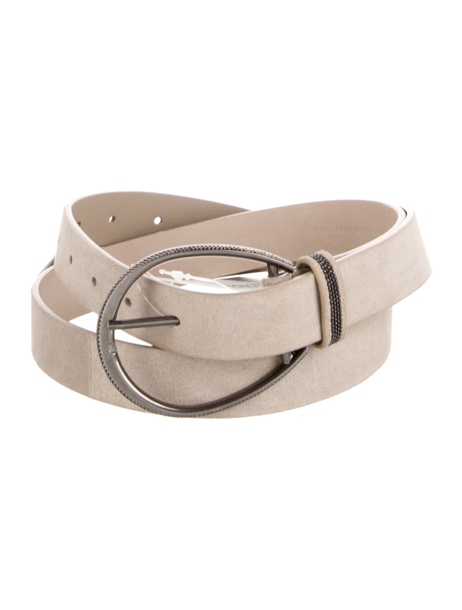 Brunello Cucinelli Suede Belt