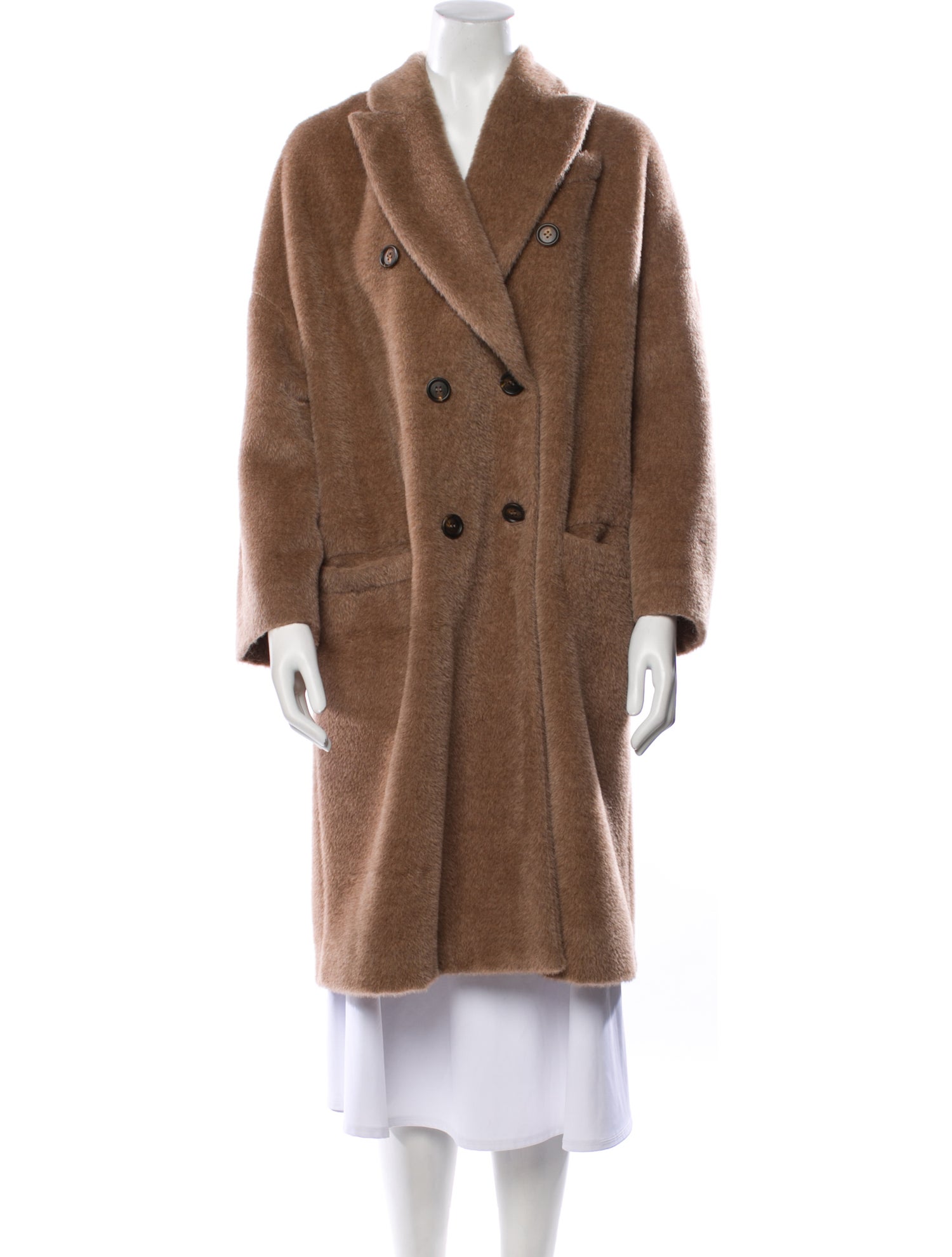 Brunello Cucinelli Alpaca Fur Coat