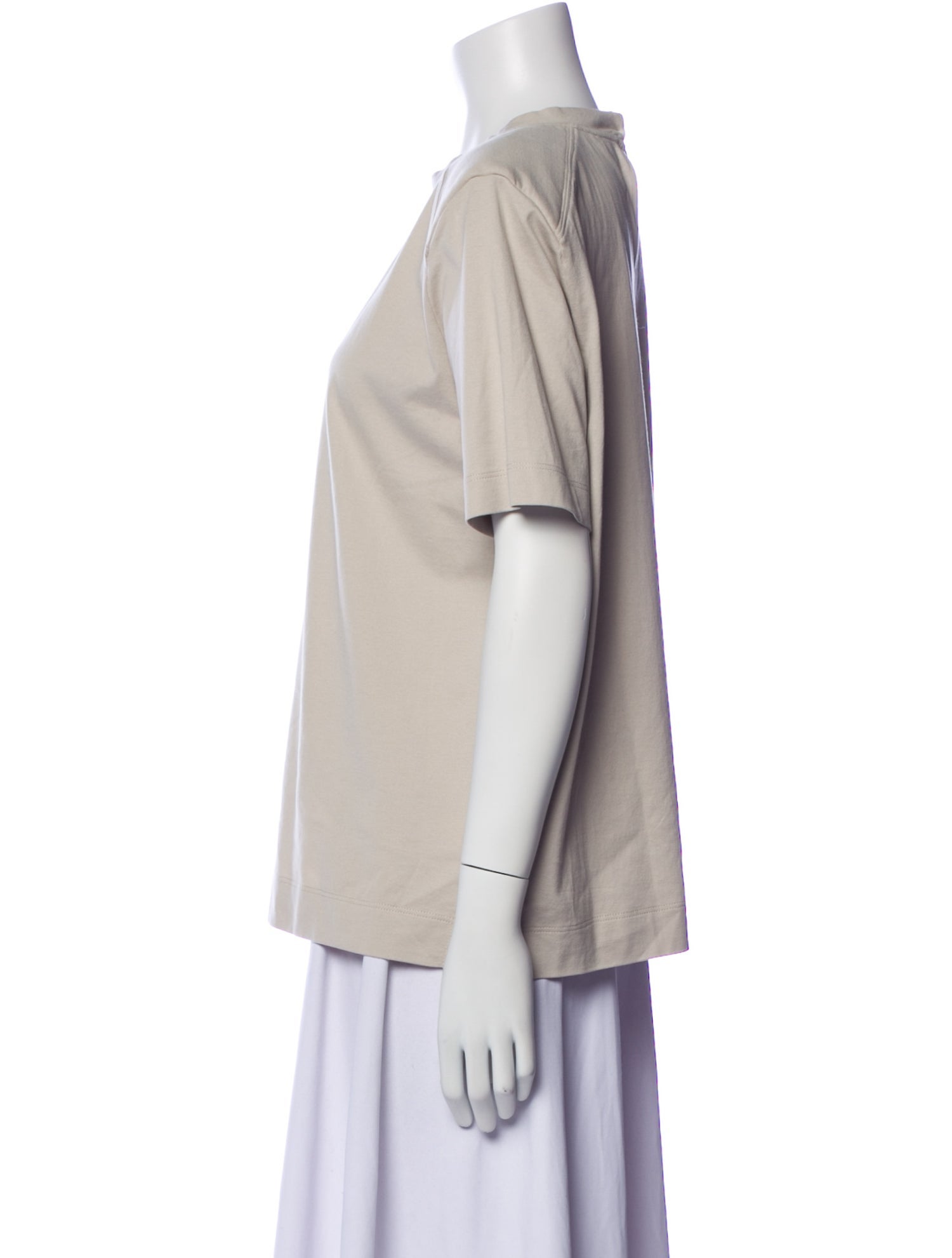 Brunello Cucinelli Crew Neck Short Sleeve T-Shirt