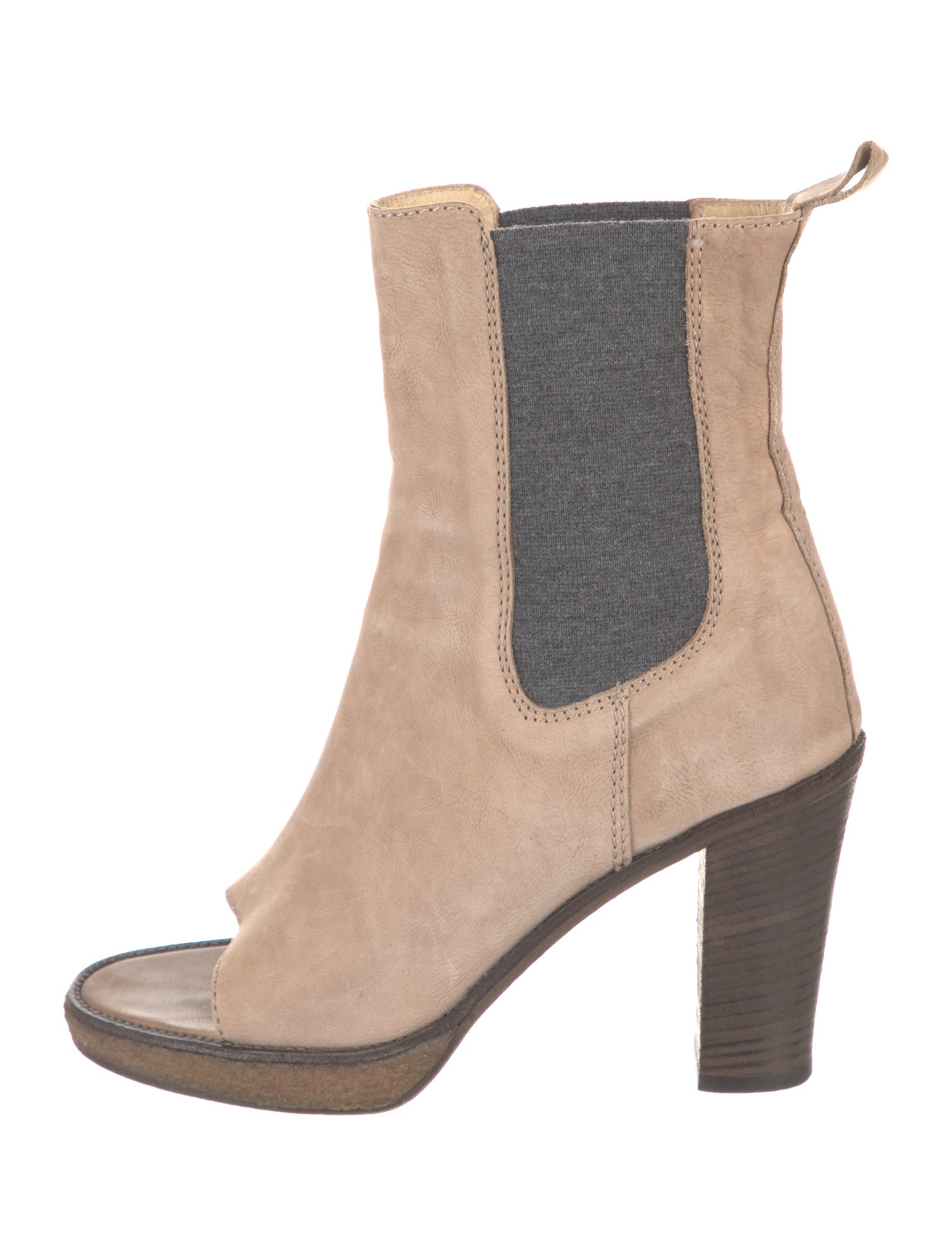 Brunello Cucinelli Leather Chelsea Boots