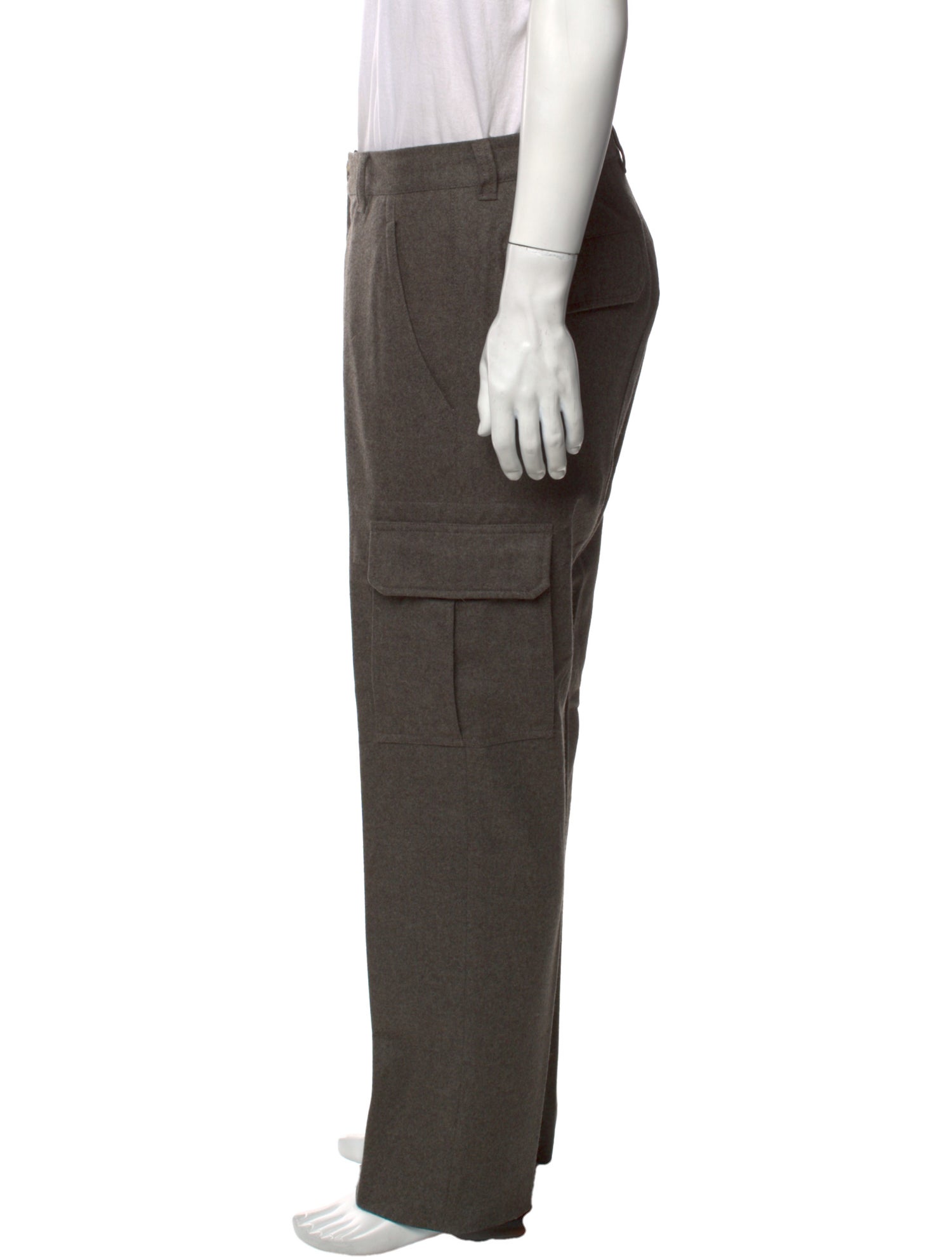 Brunello Cucinelli Wool Cargo Pants