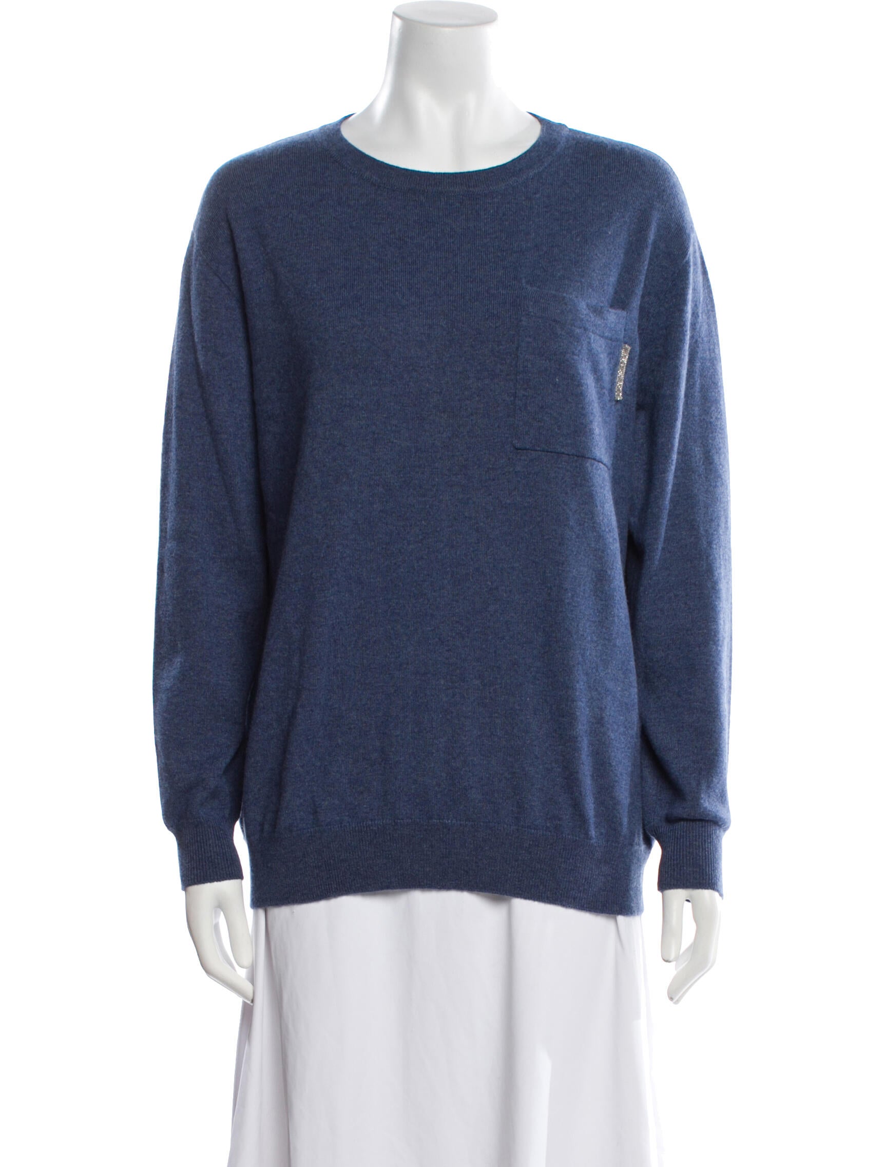 Brunello Cucinelli Cashmere Crew Neck Sweater w/ Tags