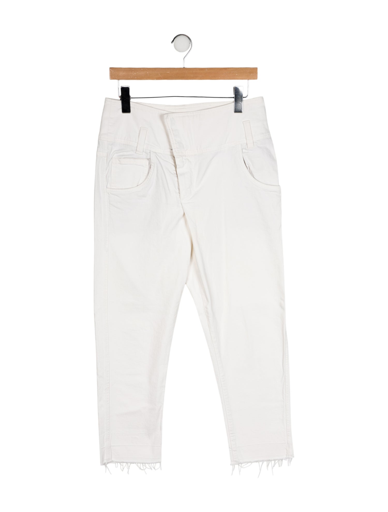 Brunello Cucinelli High-Rise Straight Leg Jeans