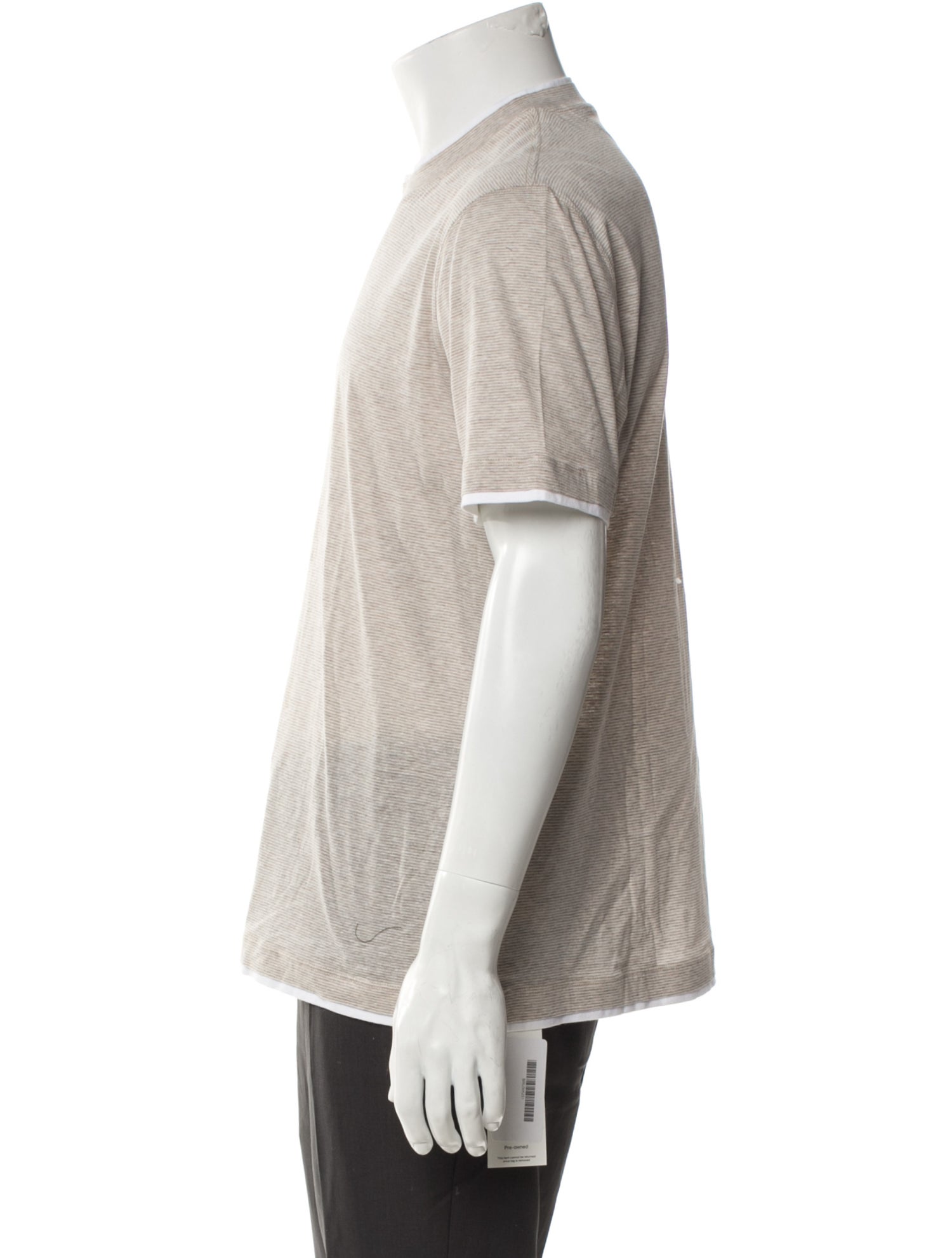 Brunello Cucinelli Crew Neck Short Sleeve T-Shirt