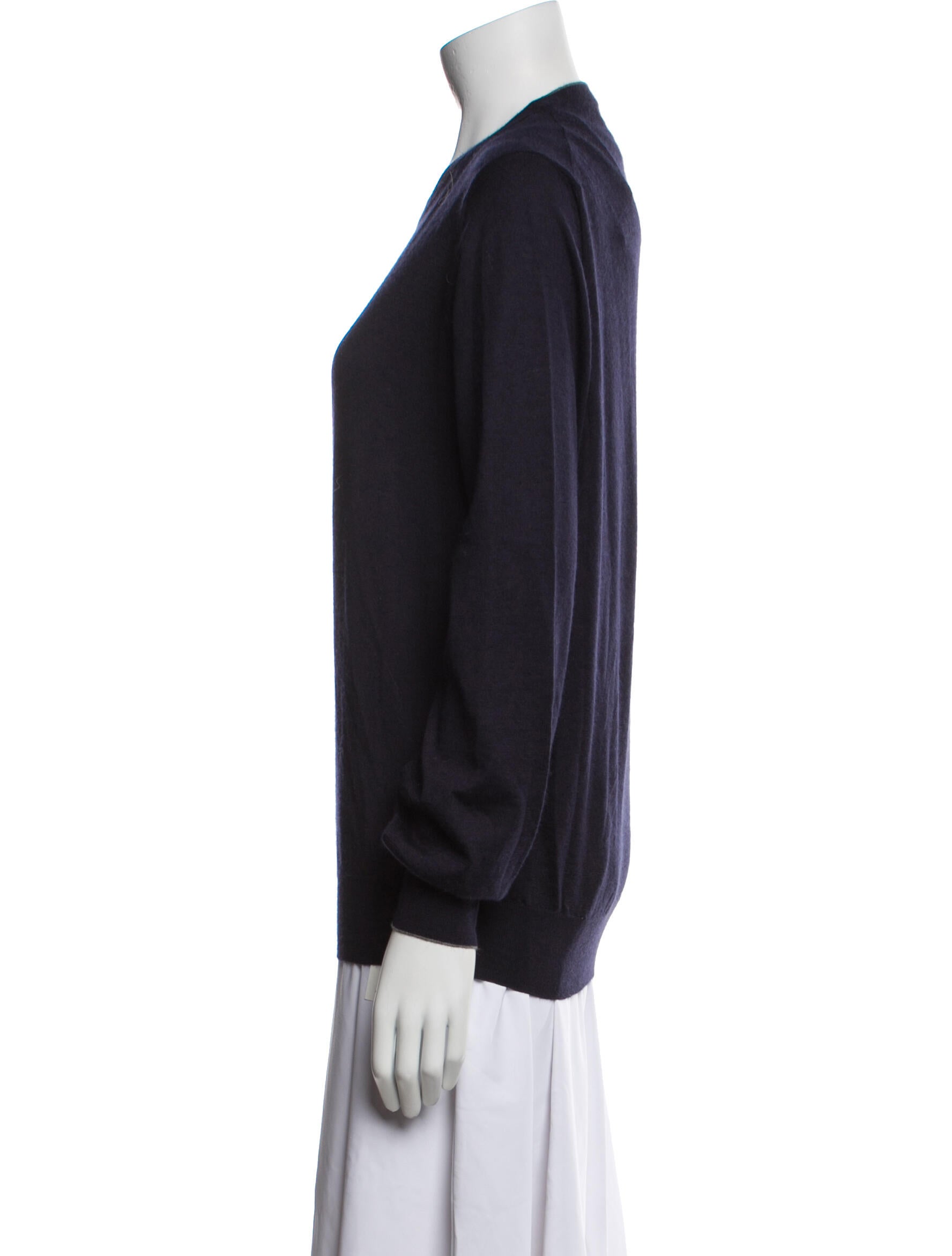 Brunello Cucinelli Cashmere Scoop Neck Sweater w/ Tags
