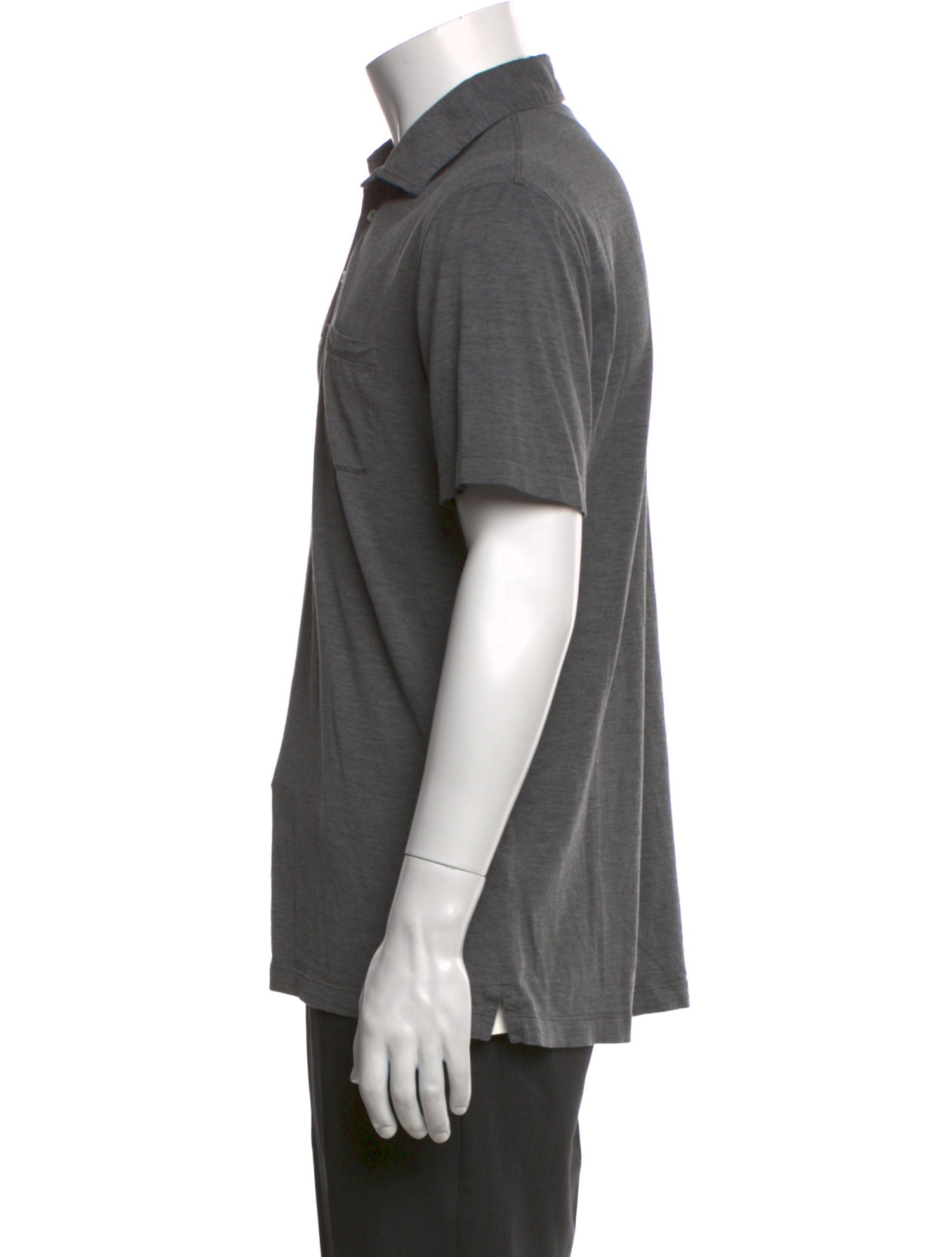 Brunello Cucinelli Silk Short Sleeve Shirt