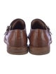 Brunello Cucinelli Leather Monk Straps
