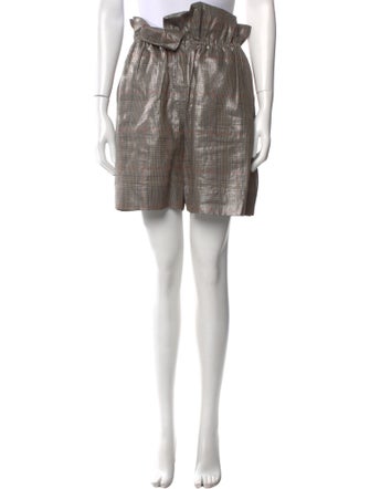 Brunello Cucinelli Linen Mini Shorts