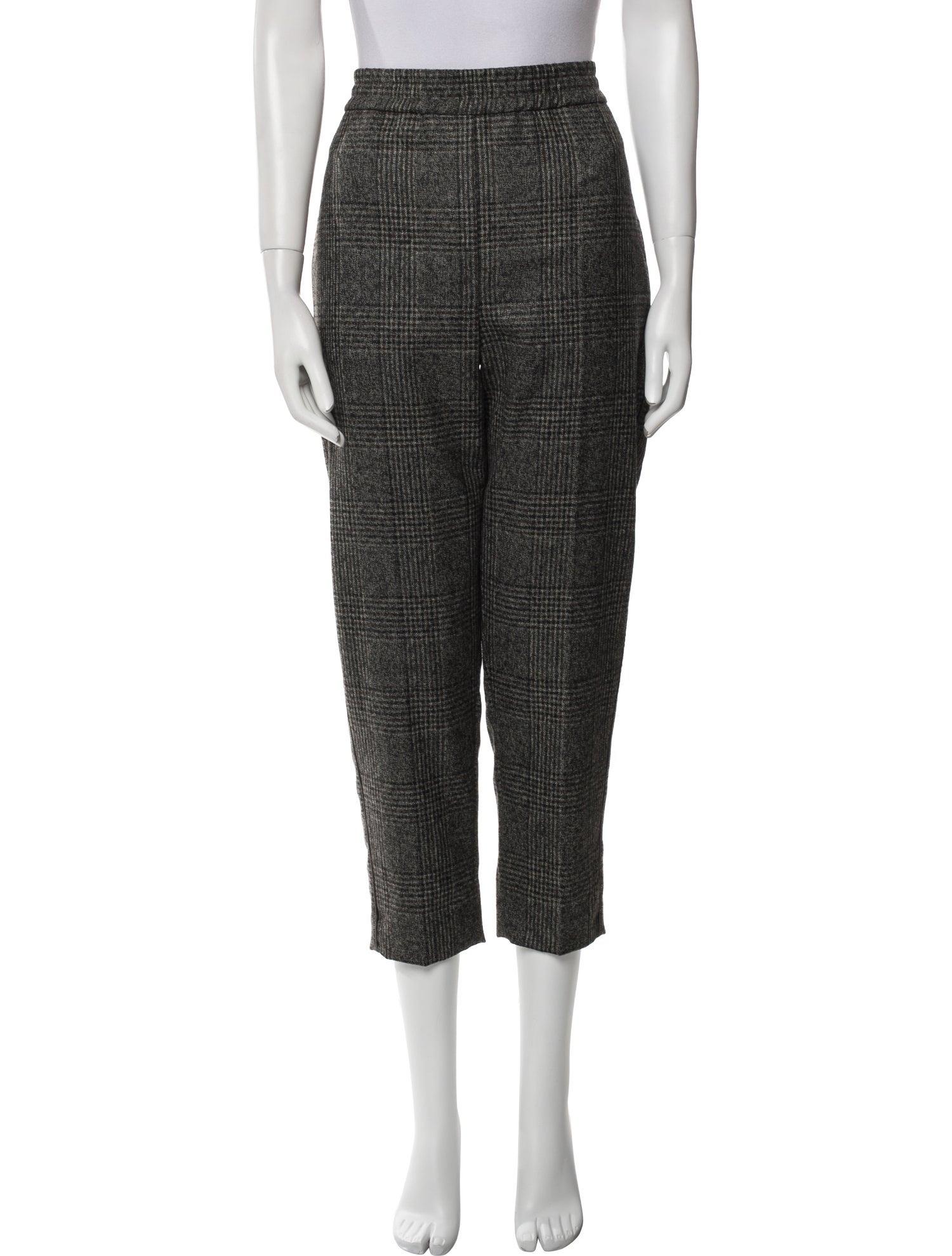 Brunello Cucinelli Virgin Wool Straight Leg Pants