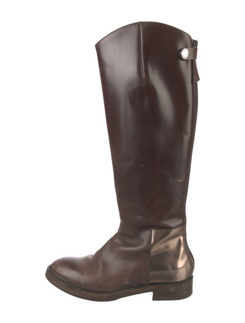 Brunello Cucinelli Leather Riding Boots