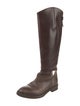 Brunello Cucinelli Leather Riding Boots