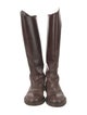 Brunello Cucinelli Leather Riding Boots