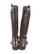 Brunello Cucinelli Leather Riding Boots
