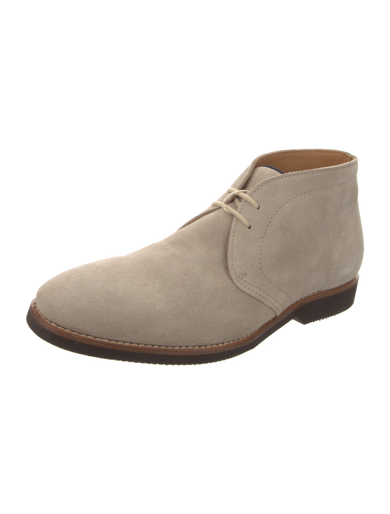 Brunello Cucinelli Suede Lace-Up Boots