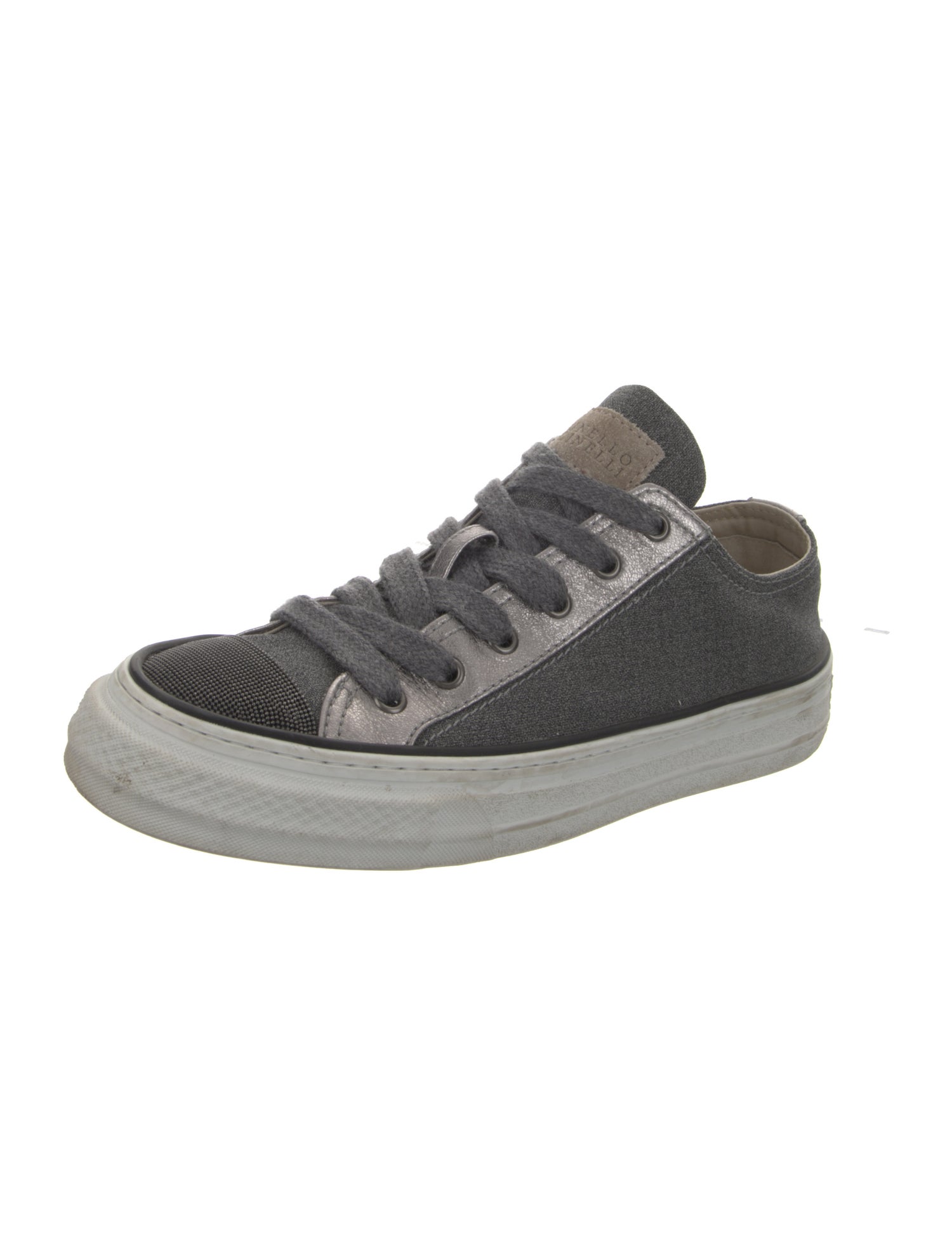 Brunello Cucinelli Monili Canvas Sneakers
