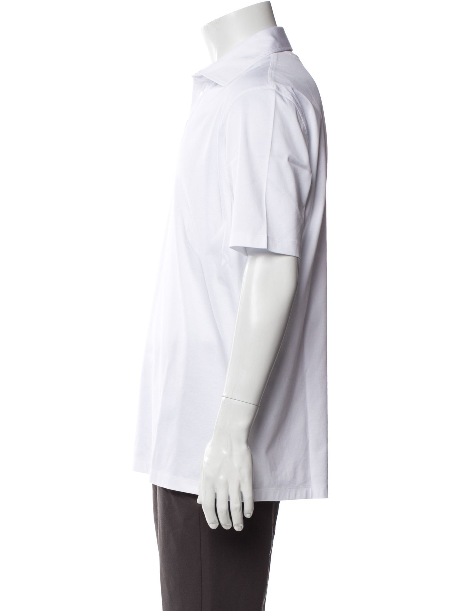 Brunello Cucinelli Collar Short Sleeve Polo Shirt