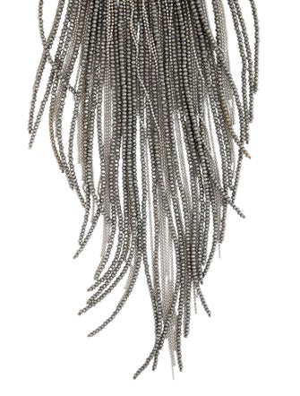 Brunello Cucinelli Monili Beads Fringe Collar Necklace