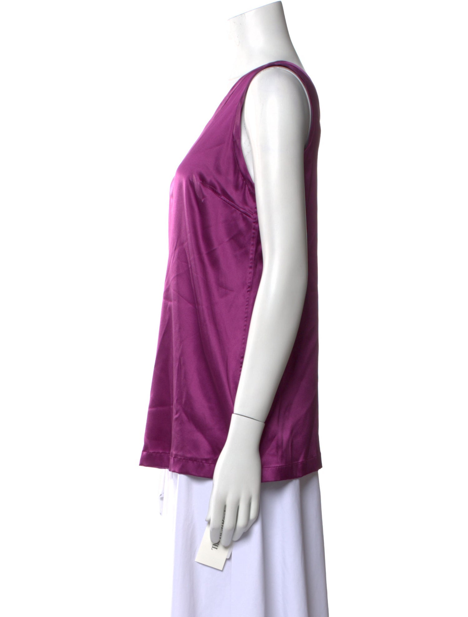 Brunello Cucinelli Silk V-Neck Blouse