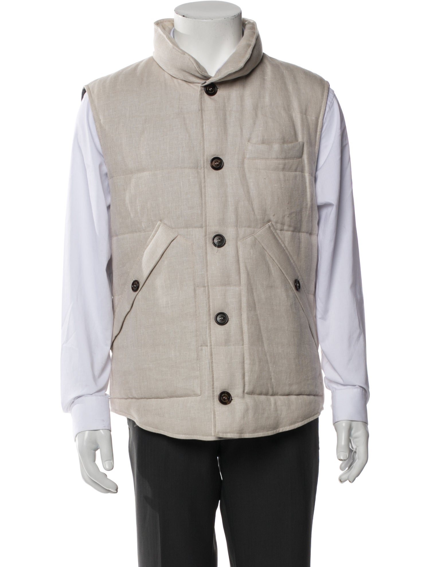 Brunello Cucinelli Linen Vest