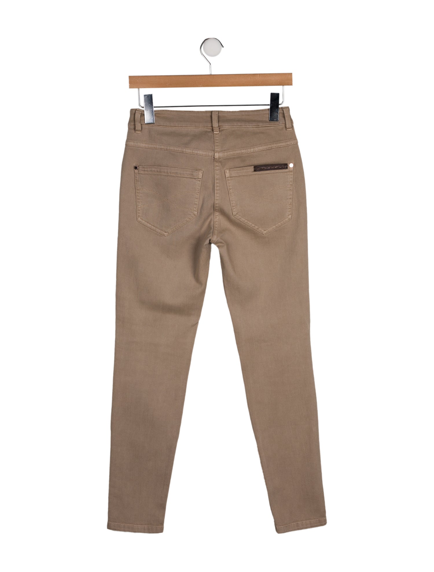 Brunello Cucinelli Mid-Rise Skinny Leg Jeans