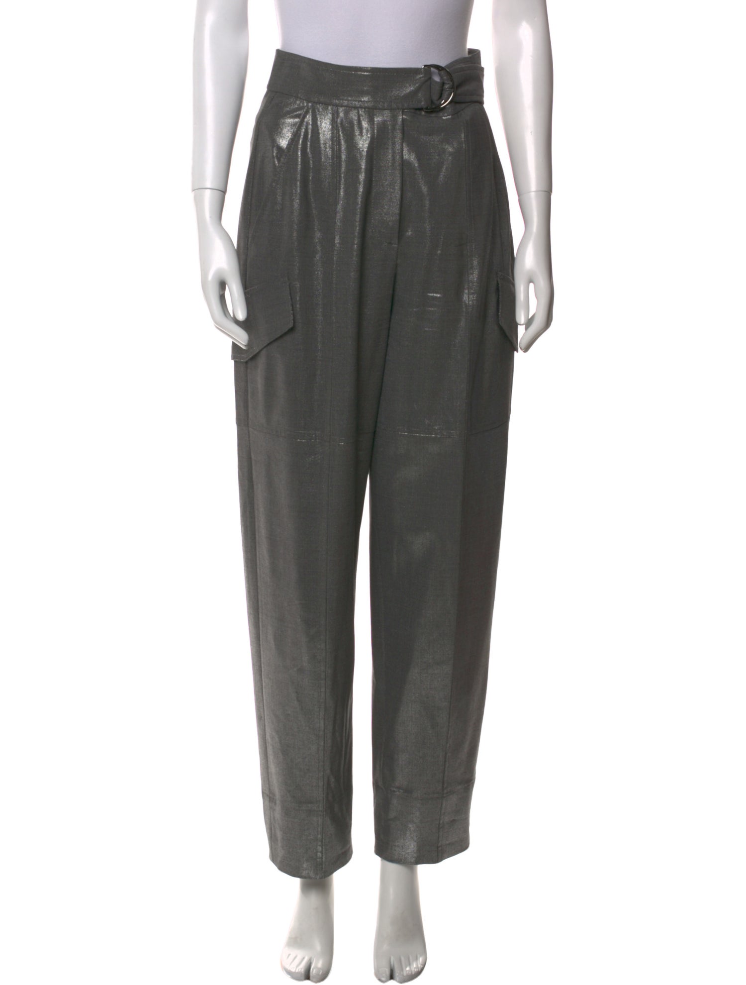 Brunello Cucinelli Virgin Wool Straight Leg Pants